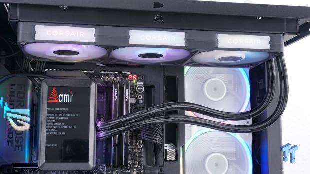 Corsair iCUE LINK Titan II 360 RX LCD Liquid CPU Cooler Review 34