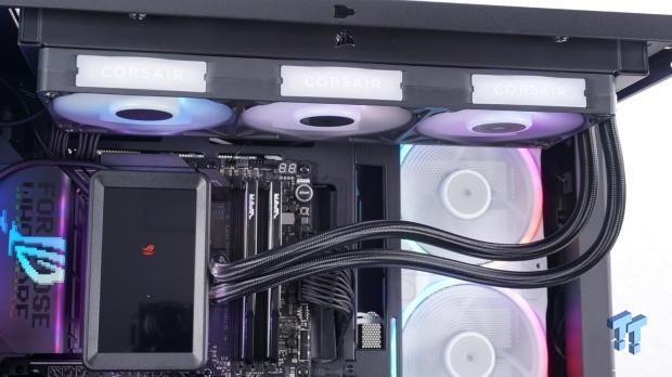 Corsair iCUE LINK Titan II 360 RX LCD Liquid CPU Cooler Review 35