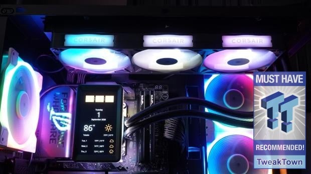 Corsair iCUE LINK Titan II 360 RX LCD Liquid CPU Cooler