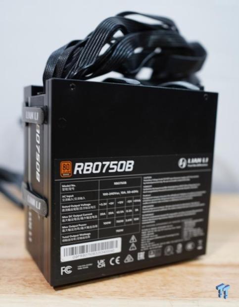 Lian Li RBO750B 80 PLUS Bronze ATX 3.1 Power Supply Review 9