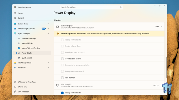 I stopped reaching behind my monitors after PowerToys added this brightness control 08