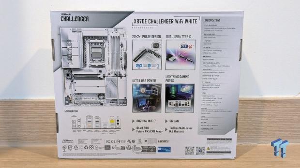 ASRock X870E Challenger Wi-Fi White Review - X870E with a B850 price 03
