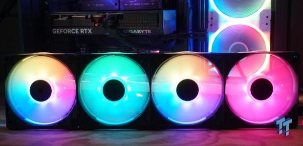 Corsair iCUE LINK RX360 II Unified Frame RGB PWM & RX120 II RGB PWM Expansion Fans Review 44