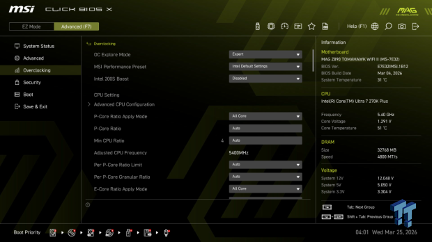 MSI MAG Z890 Tomahawk WiFi II Review - A v2 that's a little bit cheaper 14