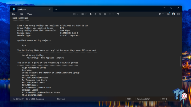 Your Windows PC is enforcing policies you never set, and one command lists them 05
