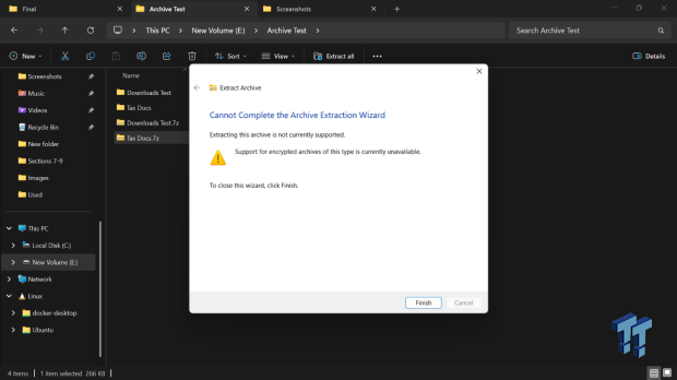 I almost uninstalled 7-Zip after File Explorer learned RAR, and then I hit the gaps 05