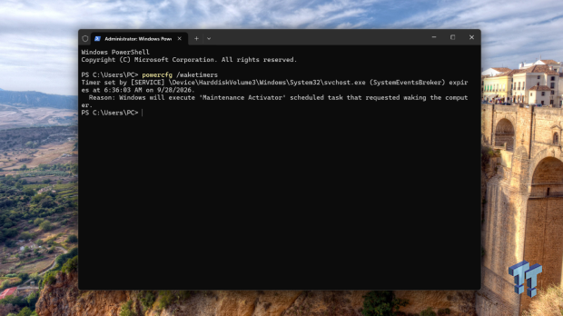 These powercfg commands explain why your PC wakes at night or won't sleep 06