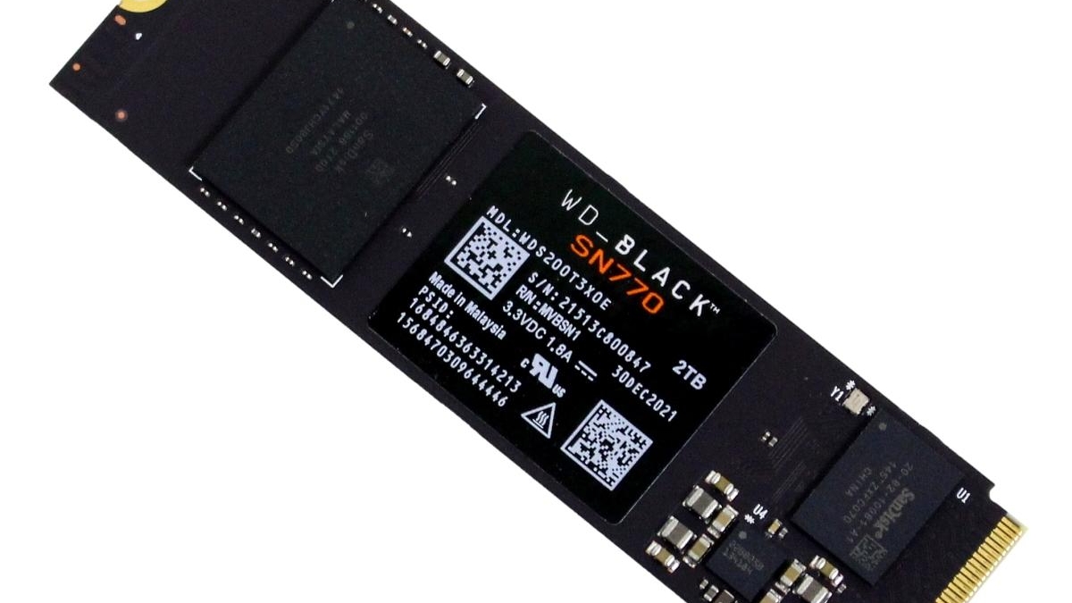 WD Black SN770 2TB SSD Review - High-Capacity + Elite Performance