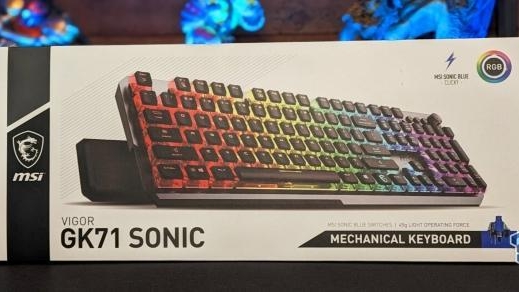 MSI GK71 Sonic Mechanical Keyboard Review