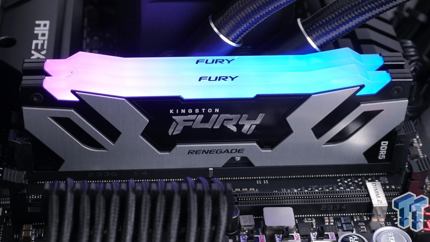 Kingston Fury Renegade RGB DDR5-7200 48GB Dual-Channel Memory Kit