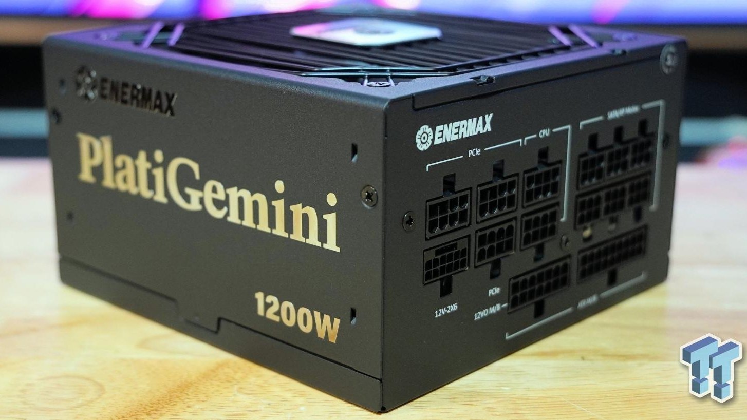 1200w電源 ENERMAX PLATIMAX 80plus PLATINUM PlatiGemini 1200W / 80 PLUS® Platinum / ATX 3.1 & ATX12VO