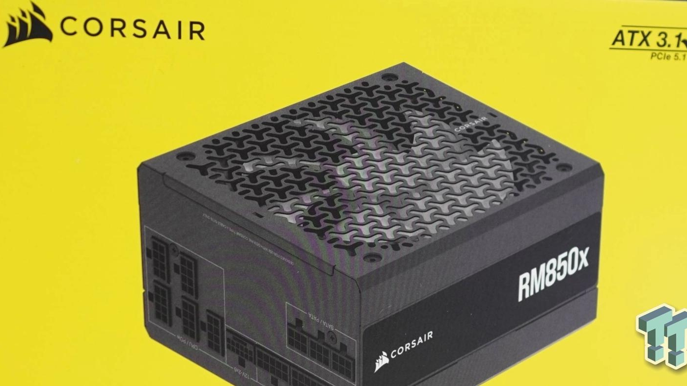 Corsair RM850x (2024) ATX 3.1 Cybenetics Gold PSU Review