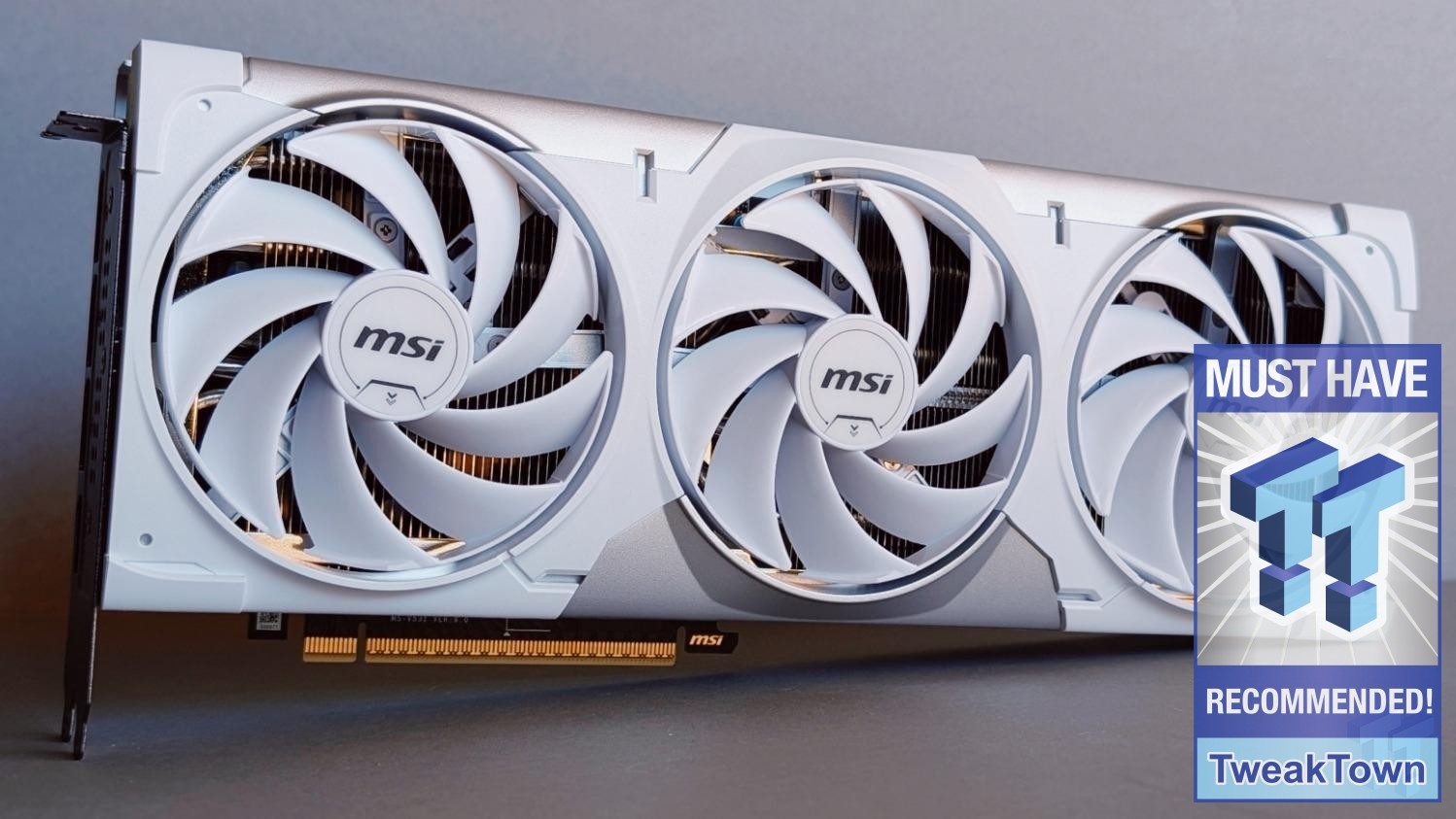 MSI GeForce RTX 5070 Ti VENTUS 3X PZ OC Review - Hidden Cable