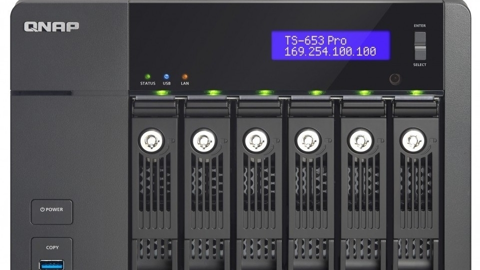 TS-653A Qnap Servidor de mídia 24TB HDMI