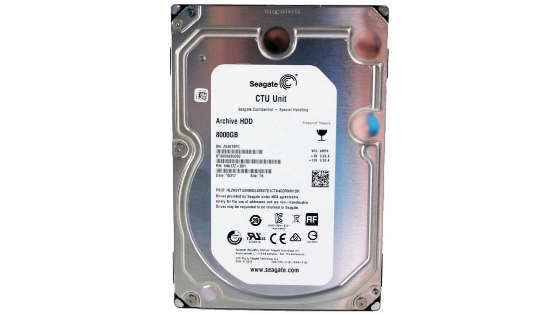 Seagate Archive 8TB ST8000AS002 HDD Review