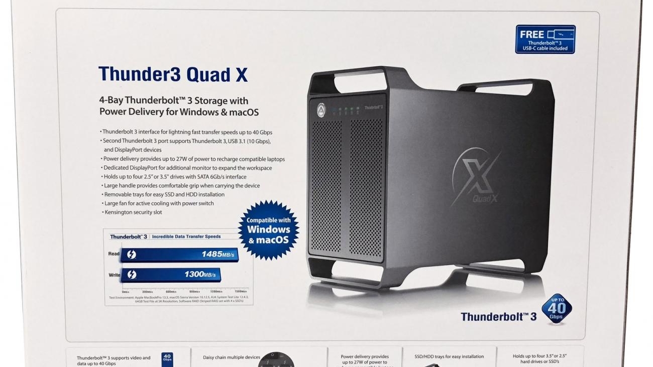 AKiTiO Thunder3 Quad X Review