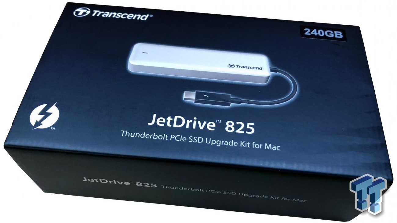 Transcend JetDrive 825 SSD Upgrade Kit for MacBook Review