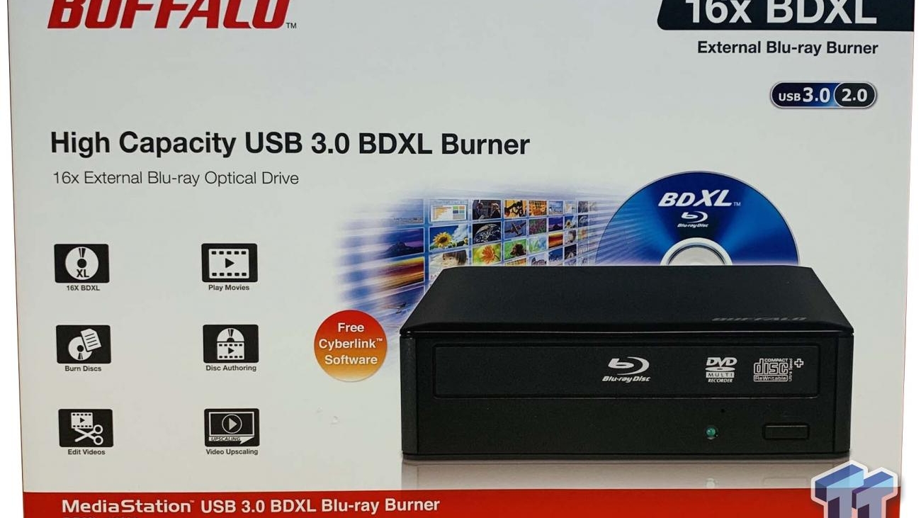 Buffalo MediaStation Blu-ray Writer Review