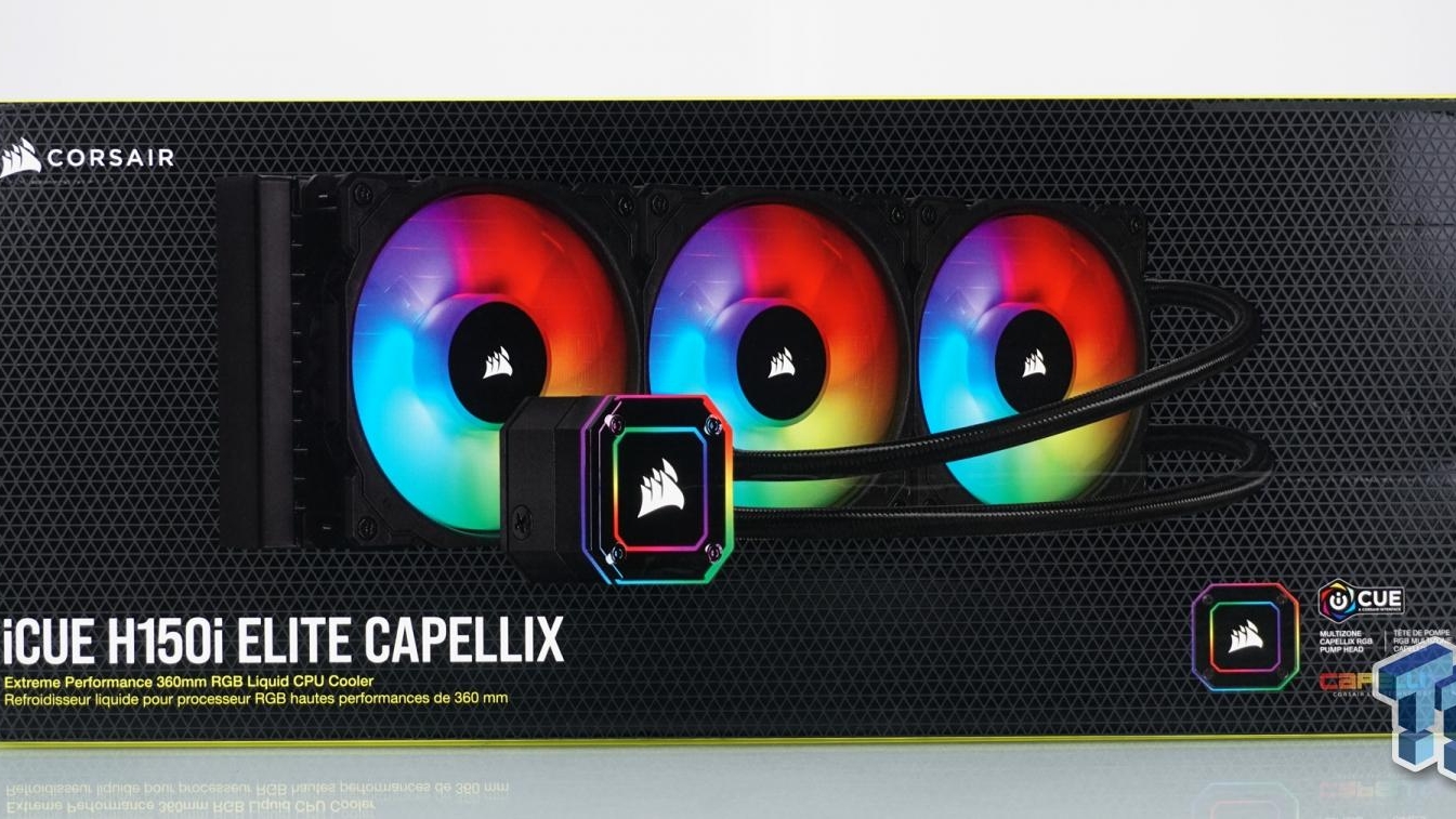 Corsair iCUE H150i Elite Capellix CPU Cooler Review