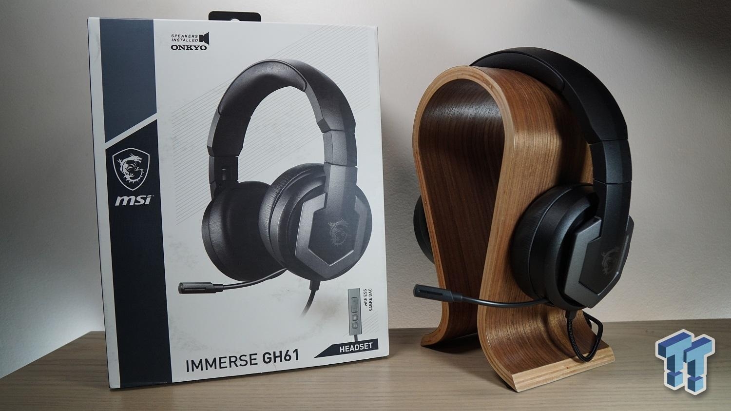 MSI Immerse GH61 Gaming Headset Review