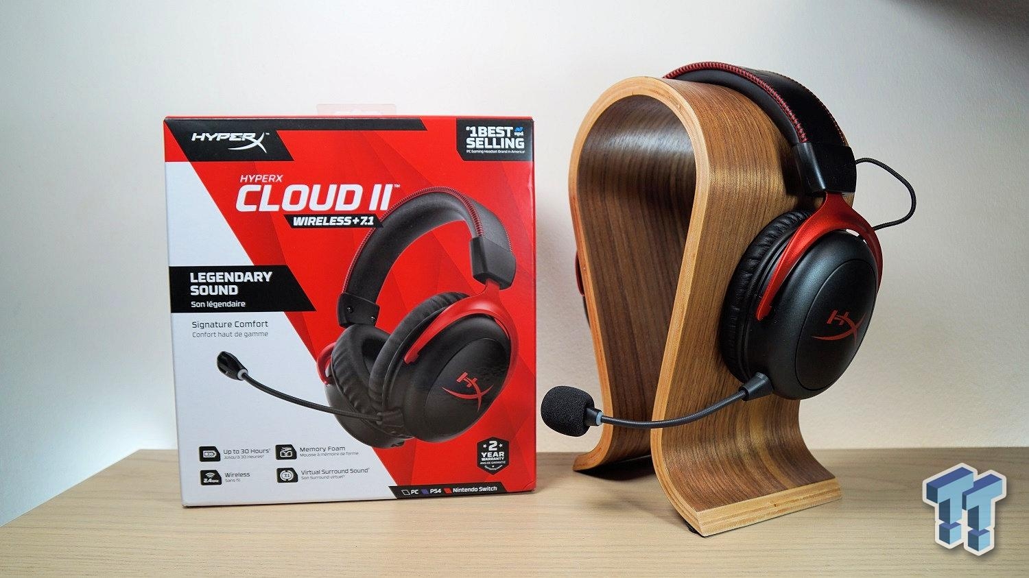 HyoerX Cloud II Wireless Gaming shops Headset