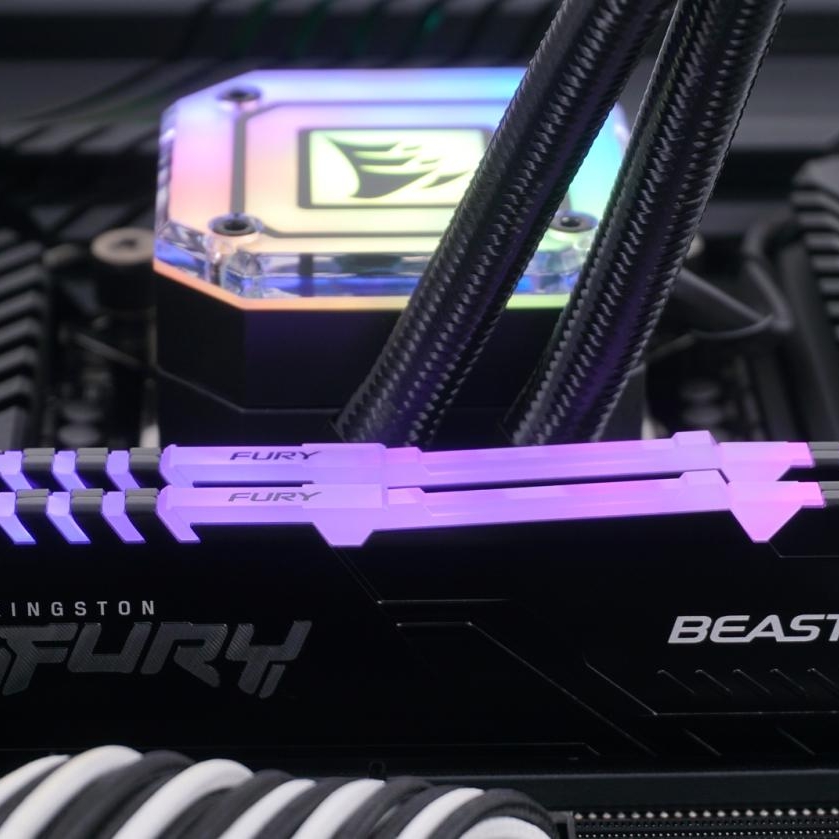 Kingston Fury Beast RGB 16GB (2x8GB) 3200MT/s DDR4 CL16
