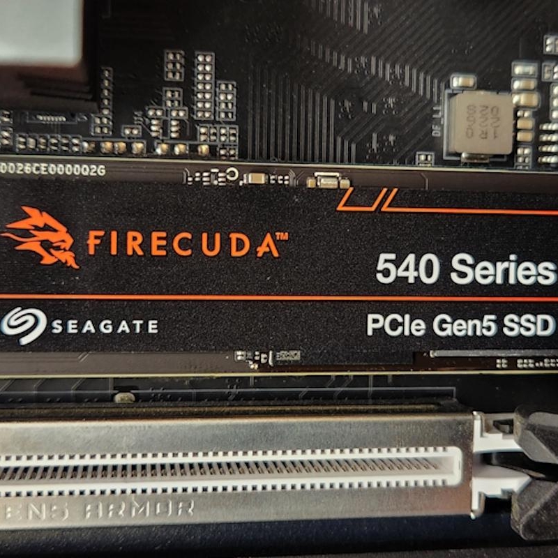 Seagate FireCuda 540 Gen 5 PCIe SSD