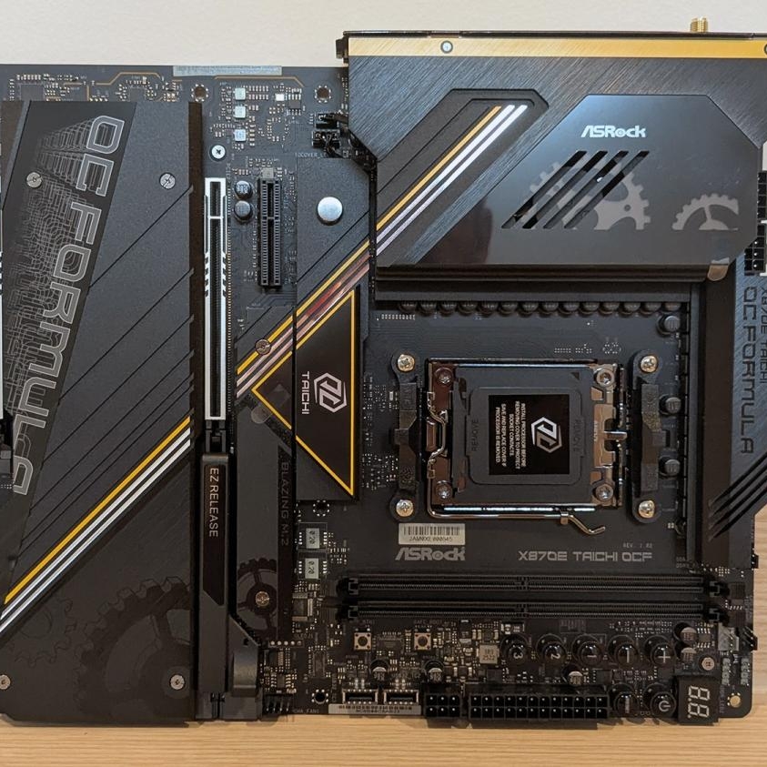 AM4ページ ASRock X870E Taichi OCF Motherboard Review - A memory OC monster