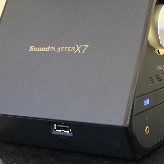Creative Sound Blaster X7 External USB DAC Amplifier Review