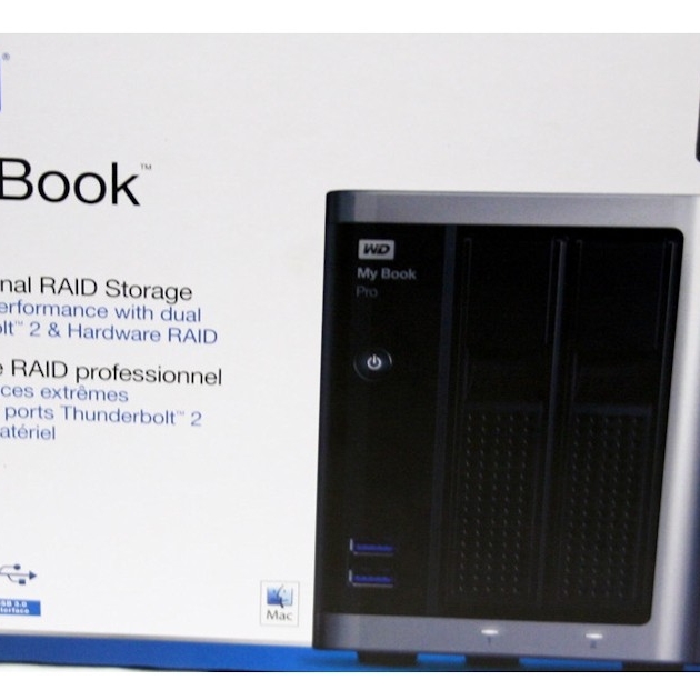 【未開封】WD My Book Pro 12TB RAIDストレージ WD My Book Pro 12TB Thunderbolt 2 RAID Storage Unit Review