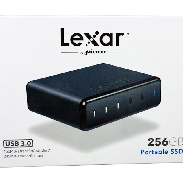 Lexar 256GB Portable SSD USB 3.0 Review