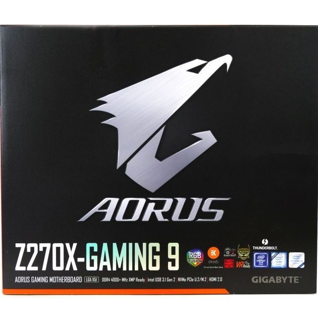 AORUS Z270X-Gaming 9 Motherboard Review