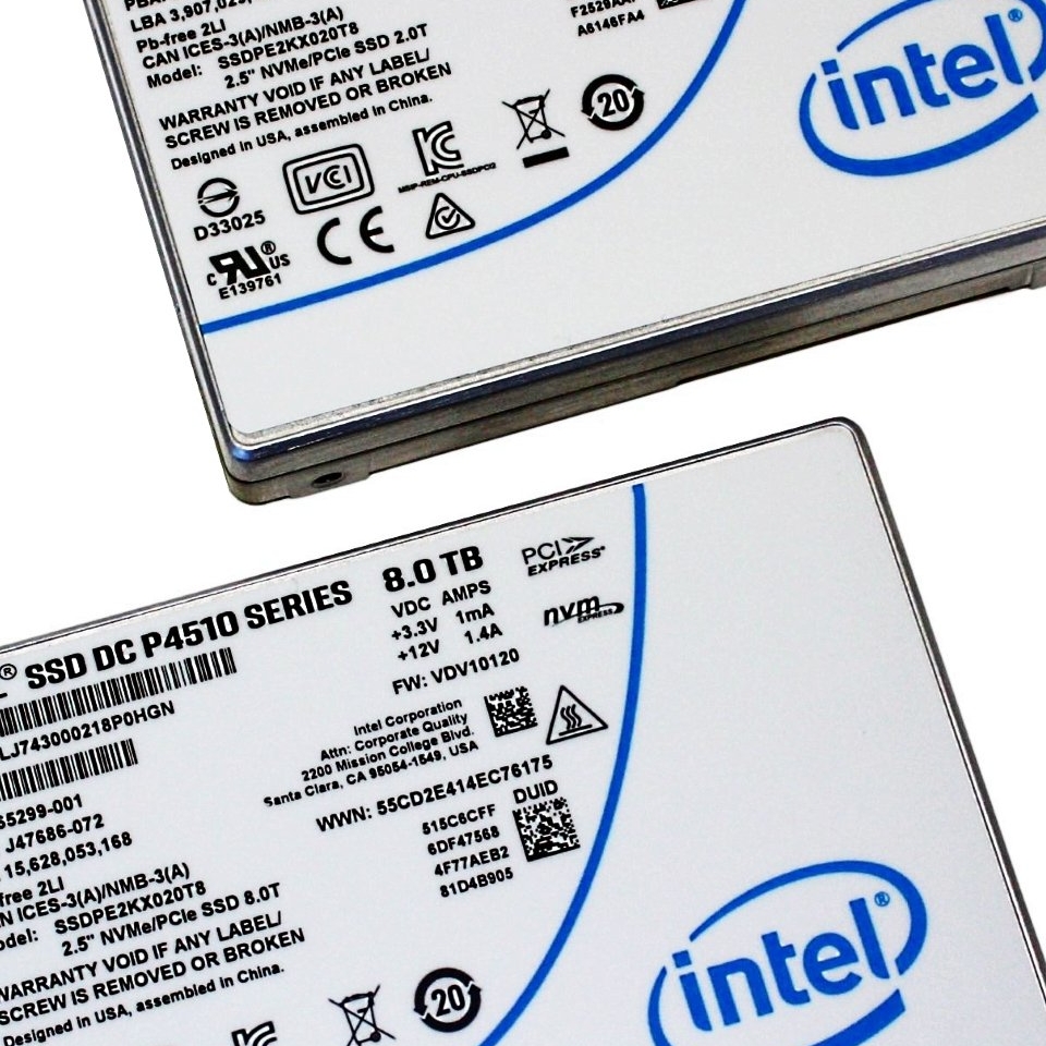 Intel DC P4510 2TB & 8TB Enterprise PCIe NVMe SSD Review