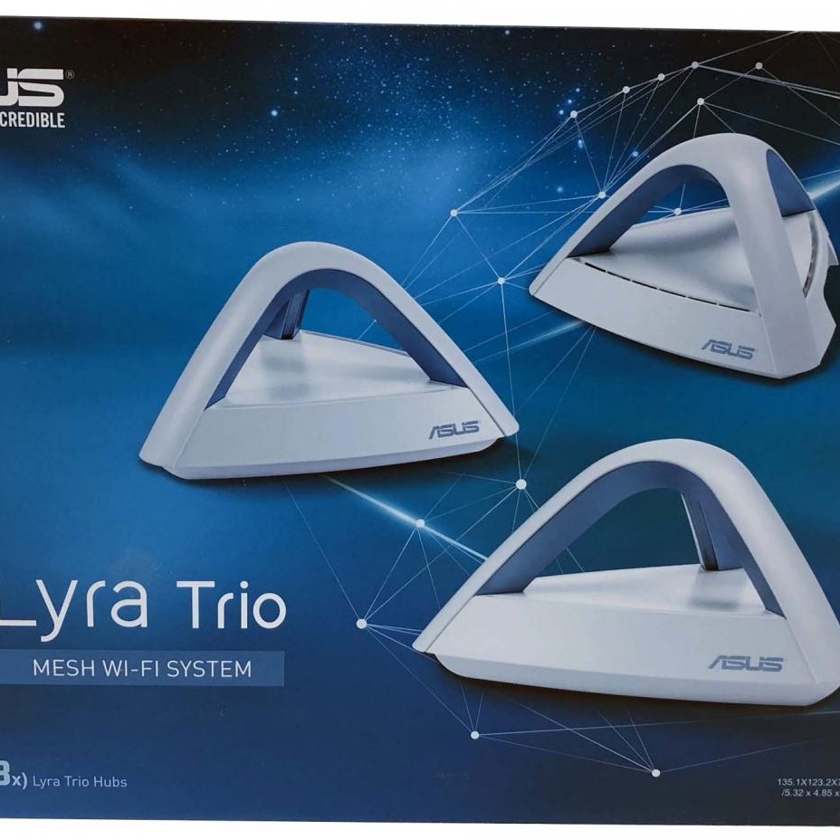 メッシュWi-Fiルータ ASUS Lyra Trio 2個セット 8726_asus-lyra-trio-mesh-wi-fi