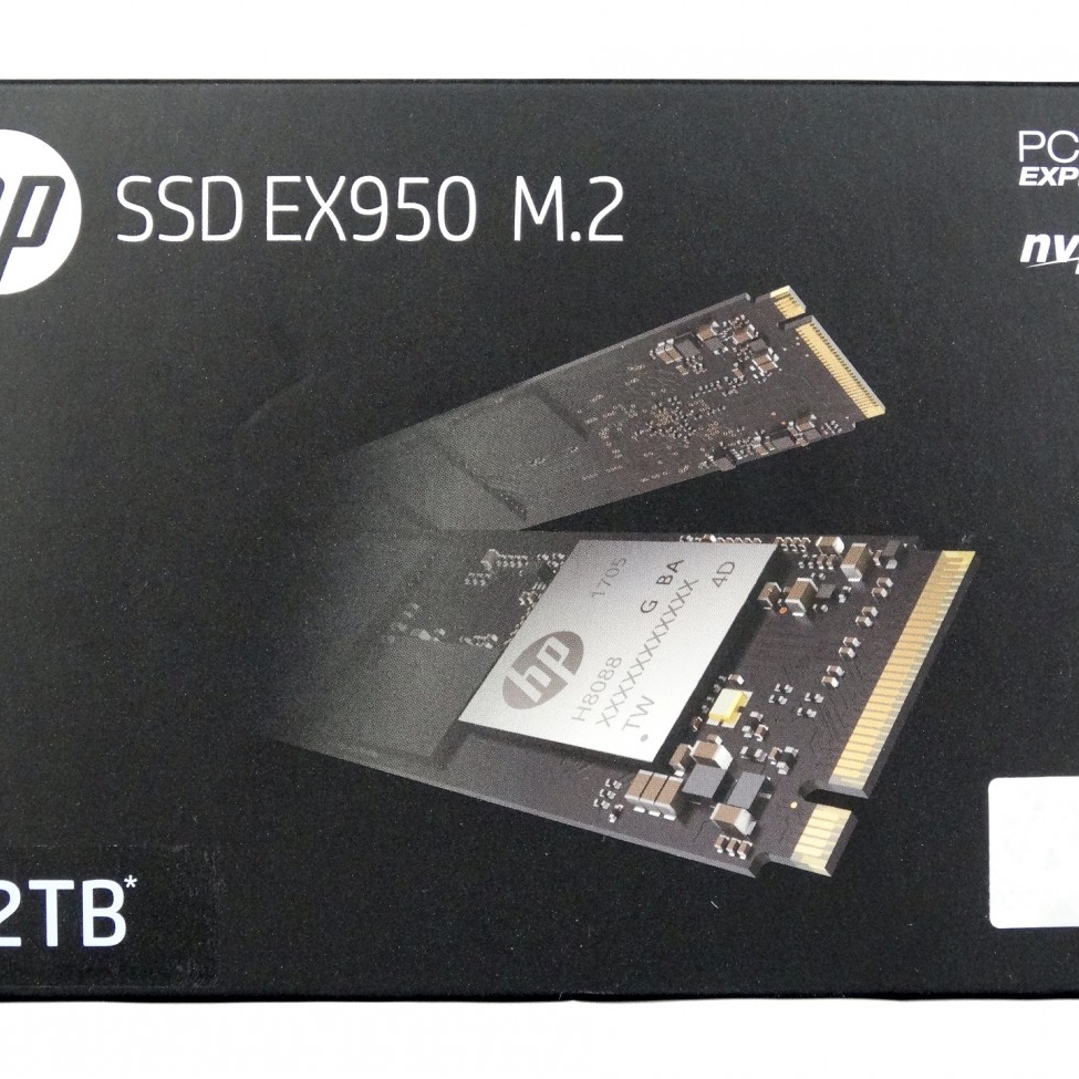 内蔵型SSD HP NVME PCI-express SSD EX950 M.2 2TB HP EX950 M.2 2280 2TB PCle Gen3 x4, NVMe1.3 3D NAND Internal