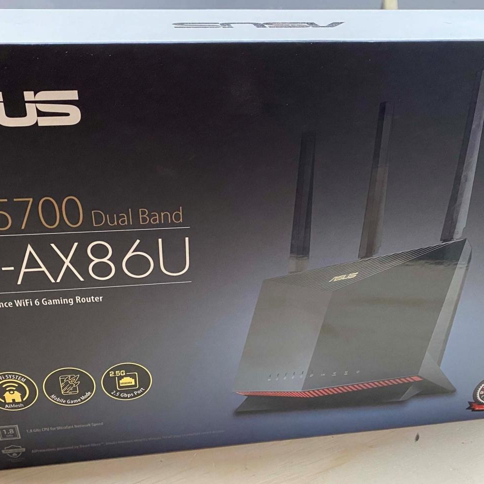 ASUS - ASUS製Wi-Fiルーター RT-AX86U RT-AX86U Dual Band WiFi 6 Gaming Router,