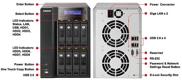 QNAP TS-809 Pro Turbo 8-Bay NAS