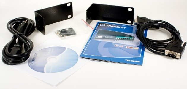 TRENDnet TPE-80WS 8-Port Power Over Ethernet Web Smart Switch 03