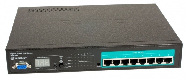TRENDnet TPE-80WS 8-Port Power Over Ethernet Web Smart Switch 04