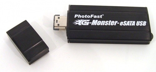 PhotoFast G-Monster eSATA V2 Portable SSD on Stick