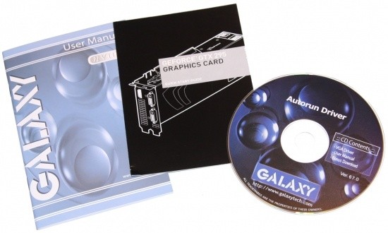 Galaxy GeForce GTX 295 Single PCB Overclocked Graphics Card 32