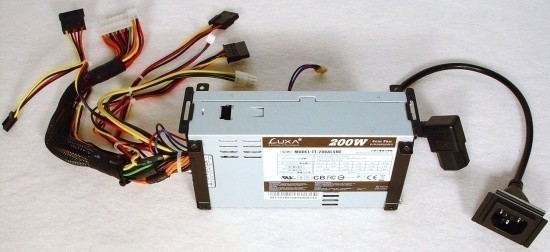 Luxa2 LM100-Mini Home Theater PC Chassis with 200W PSU 13