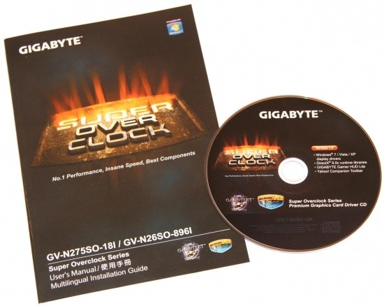 GIGABYTE GeForce GTX 260 Super Overclock Video Card 32