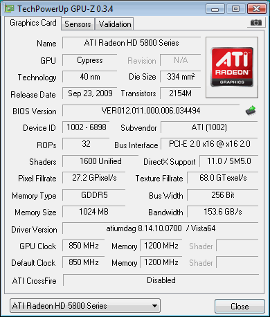 HIS Radeon HD 5870 1GB Video Card 28