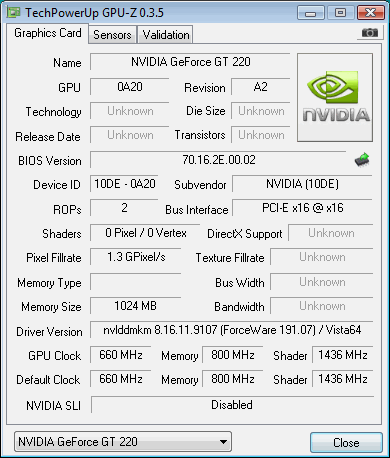 Gigabyte gt 220 discount driver