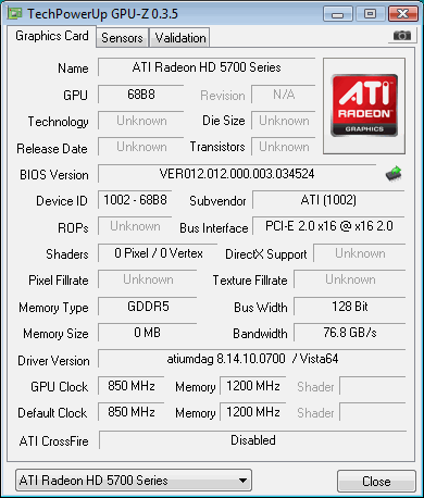 sapphire radeon hd 5770 drivers