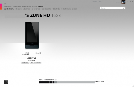 Microsoft Zune HD and AV Dock Personal Media Player 32