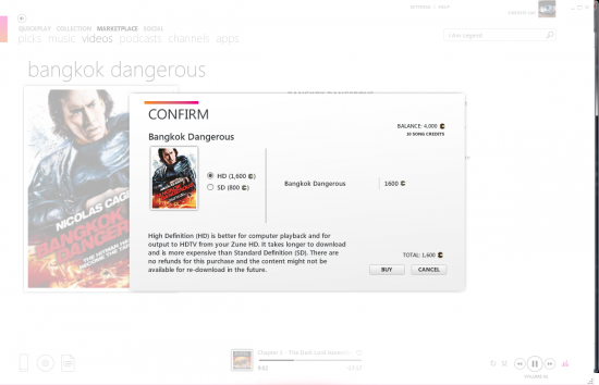 Microsoft Zune HD and AV Dock Personal Media Player 34