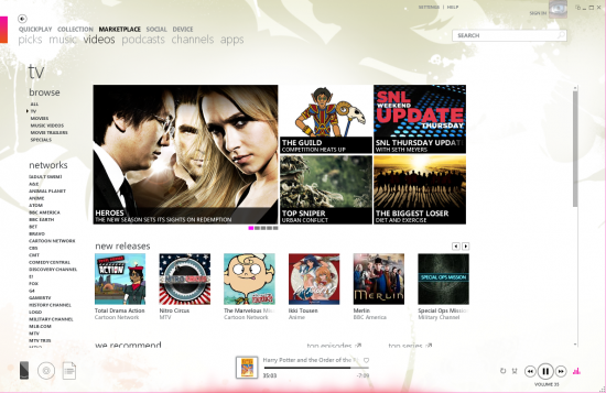 Microsoft Zune HD and AV Dock Personal Media Player 35