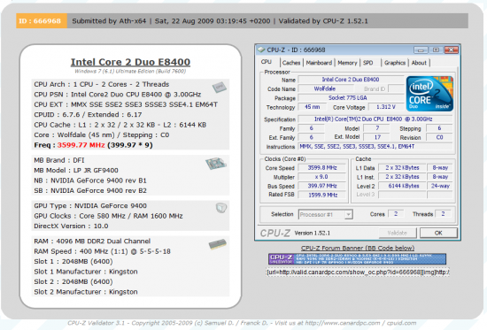 Open enlarged image DFI LANParty Jr. GF9400 T2RS mATX Motherboard 18
